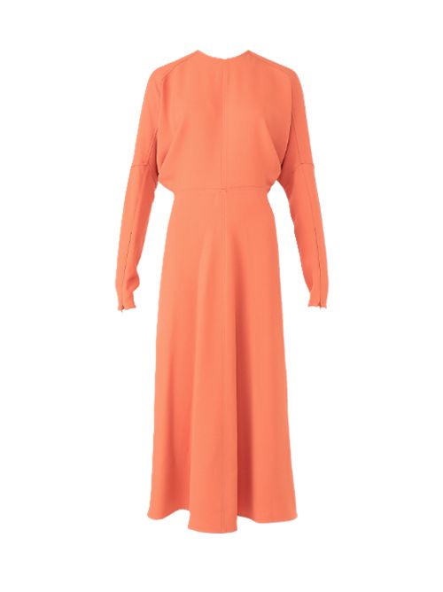 Vestito Midi Victoria Beckham papaya Victoria Beckham | 1124WDR005231A9684 PAPAYA